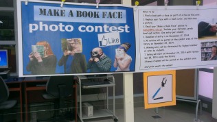 Make a Book Face Photo Contest